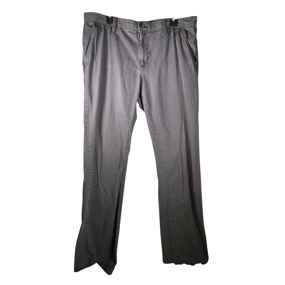 Urban Pipeline Max Flex Slim Straight Pants Mens 36x34 Charcoal Gray Chino